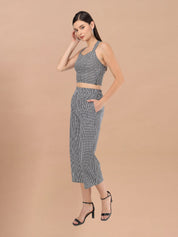 Beatnik Printed Casual Wear Sleeveless 2 Piece Coord Coords