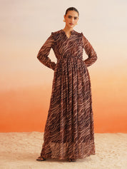 Peasant Dresses Maxi Printed Womens Dresses