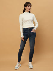 Beatnik Casual Wear Stretchable High-Rise Denim Jeans