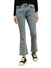 Beatnik Bootcut Full Length Self Womens Jeans