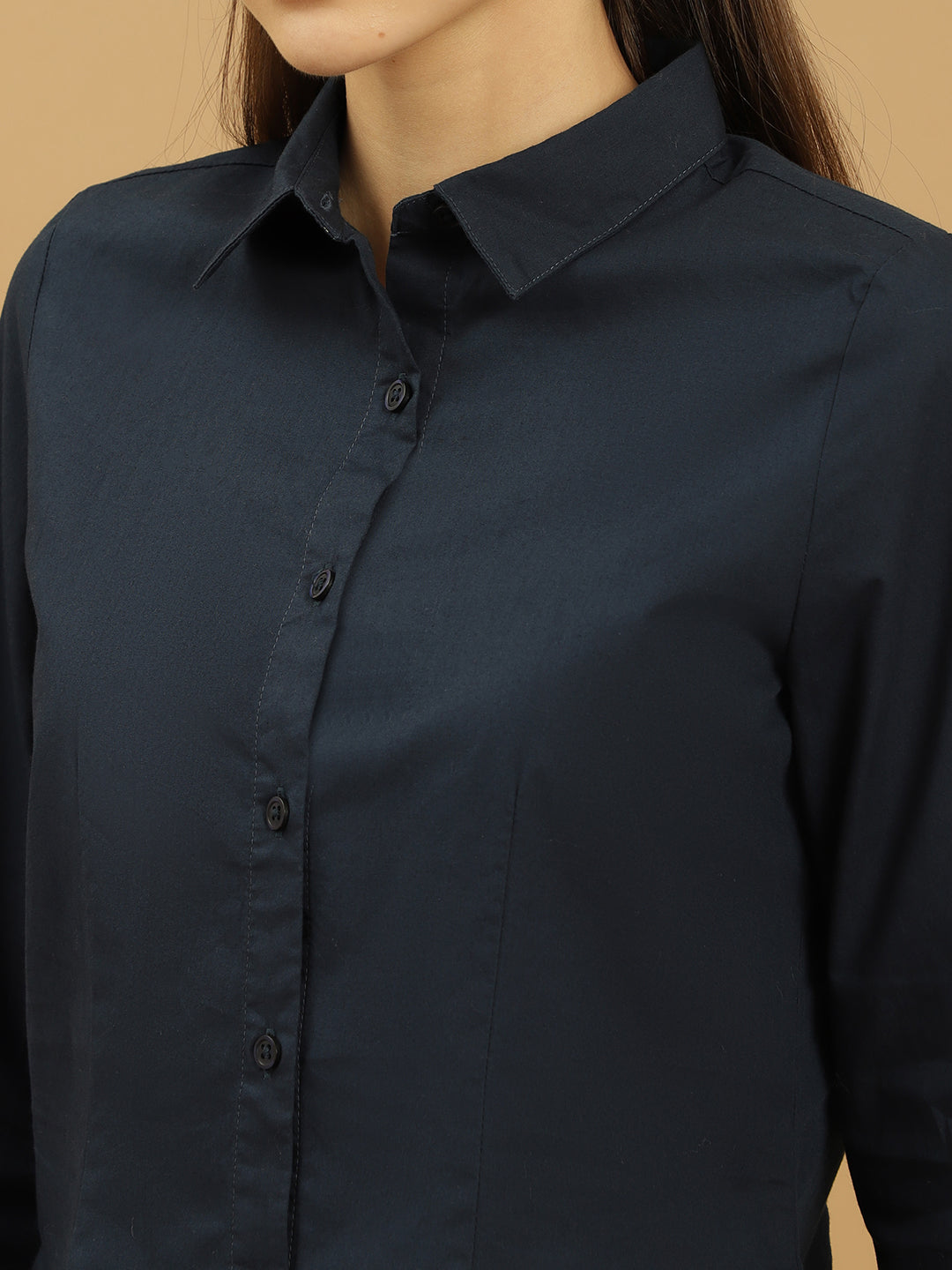 Beatnik Formal Regular Solid Shirt