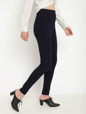 Beatnik-Navy Blue-Slim Fit-Treggings