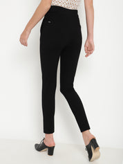 Beatnik Black Slim Fitted Womens Treggings