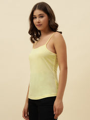 Yellow Cami  Off-shoulder Top Beatnik