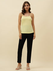 Yellow Cami  Off-shoulder Top Beatnik